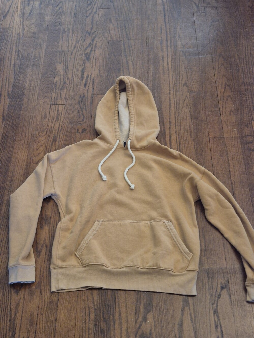 Universal Thread Size M Tan Hoodie Sweatshirt - Casual Pullover